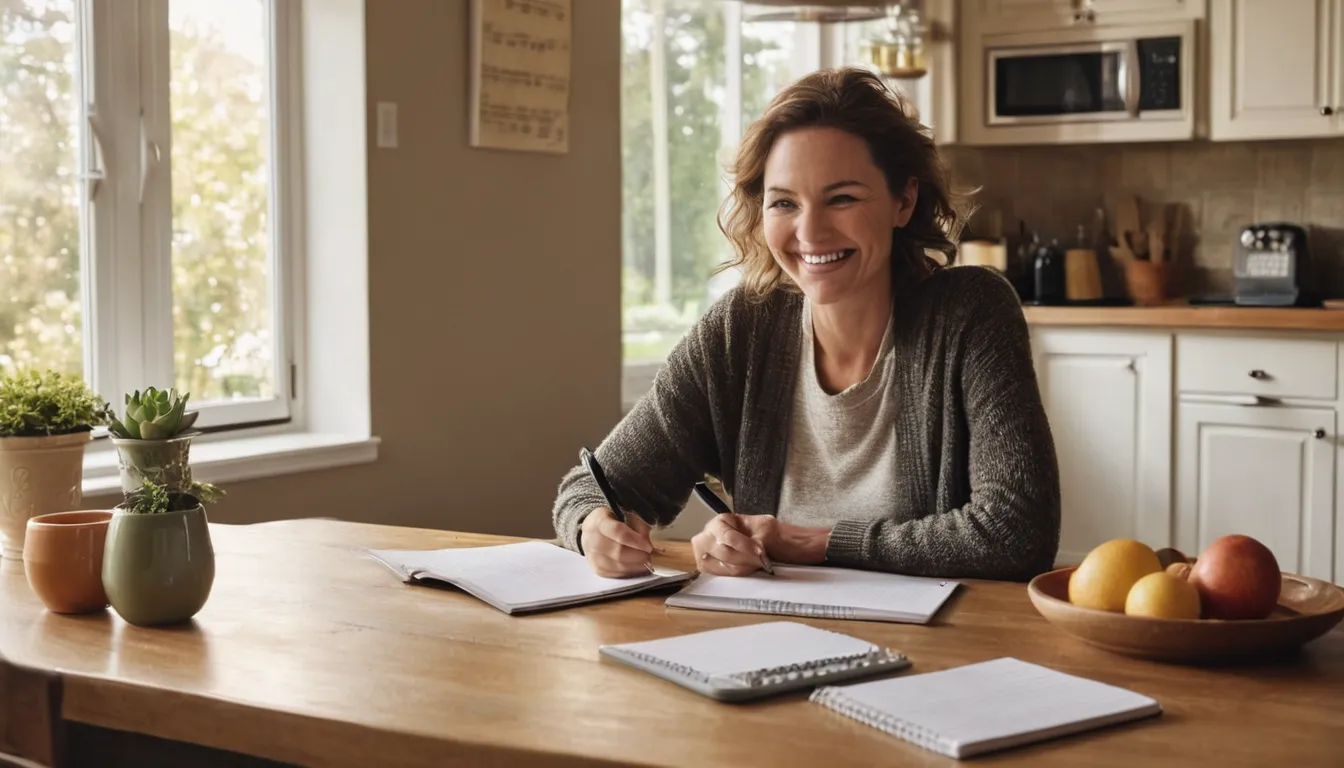 A homeowner reviewing a written quote at a kitchen table